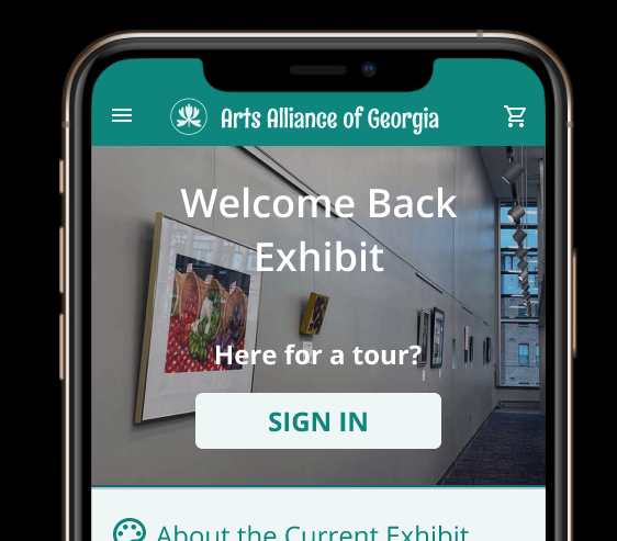 Non-Profit Gallery Tour Check In App